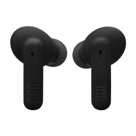 JBL Vibe Beam 2 - Black - True Wireless Noise Cancelling Earbuds - Front